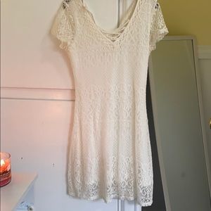 White Lacy dress